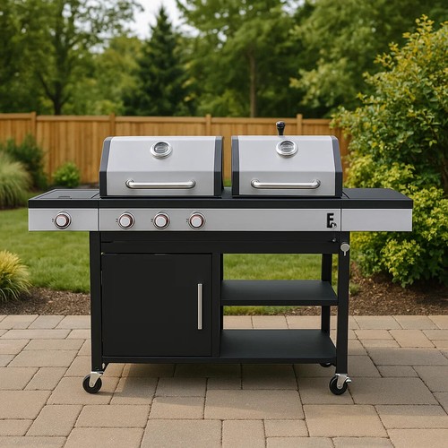 Dual fuel burner gas - dual,