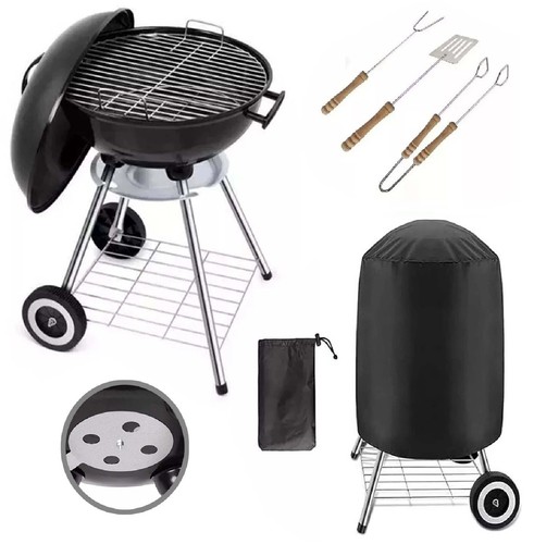 Portable round kettle - portable, 43cm