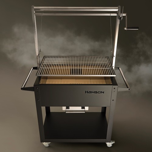 Charcoal bbq grill outdoor - grill,