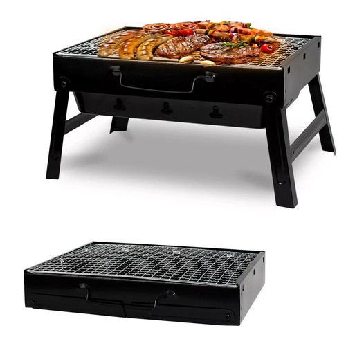 Portable folding charcoal bbq - portable,