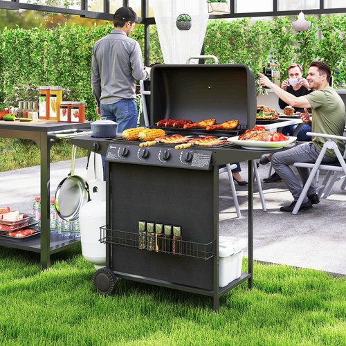 Burner gas bbq grill - 5,