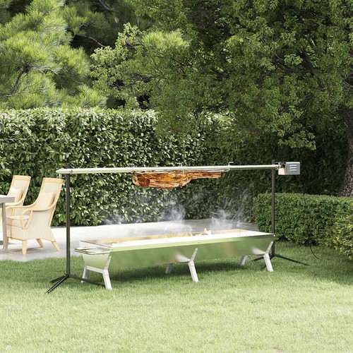 Automatic rotisserie bbq grill - rotisserie,