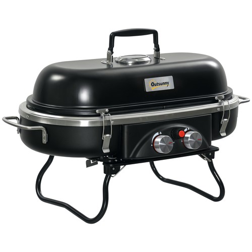 Outsunny foldable burner gas - outsunny,