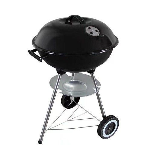Portable round kettle charcoal - round,