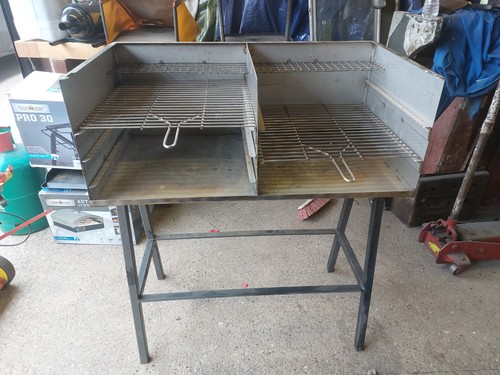 Stainless steel barbeque grill - stainless,